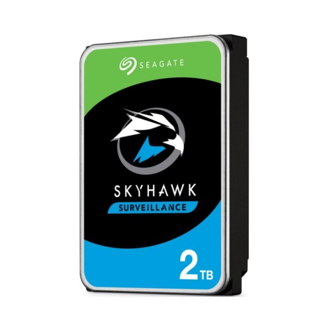 Seagate SkyHawk ST2000VX015 2TB videovalve kõvaketas • SATA 6GB/s 180MB/s 256MB 3,5" 3.7W ST2000VX015