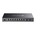 TP-Link SG2210P Omada SDN Cloud switch • 8 Gigabit PoE+ ja 2 Gigabit SFP pesa 61W SG2210P