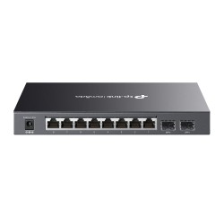 TP-Link SG2210P Omada SDN Cloud switch • 8 Gigabit PoE+ ja 2 Gigabit SFP pesa 61W