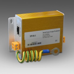 Ülepinge kaitse Ethernet + 12V toide, RJ45 - klemm, NSW Ülepinge kaitse Ethernet + 12V toide, RJ45 - klemm, NSW