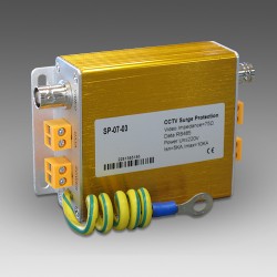 Ülepinge kaitse 1 video + 220V + RS485, BNC - klemm - klemm, NSW Ülepinge kaitse 1 video + 220V + RS485, BNC - klemm - klemm, NSW