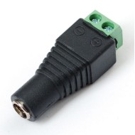 Monteeritav toite pesa (ema) 12V kaameratele, ühendus kruviklemmi alla, 2.1mm Monteeritav toite pesa (ema) 12V kaameratele, ühendus kruviklemmi alla, 2.1mm