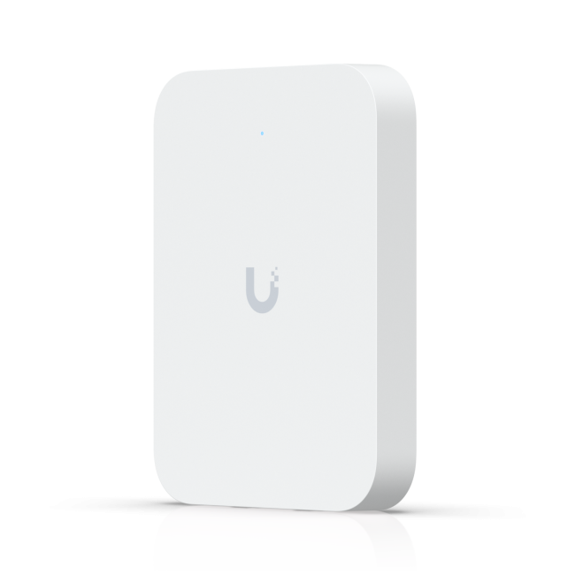 Ubiquiti U7-IW Access Point • UniFi 802.11be (WiFi 7) • 2.4GHz@688Mbps / 5GHz@4.3Gbps 2.5 GbE port U7-IW