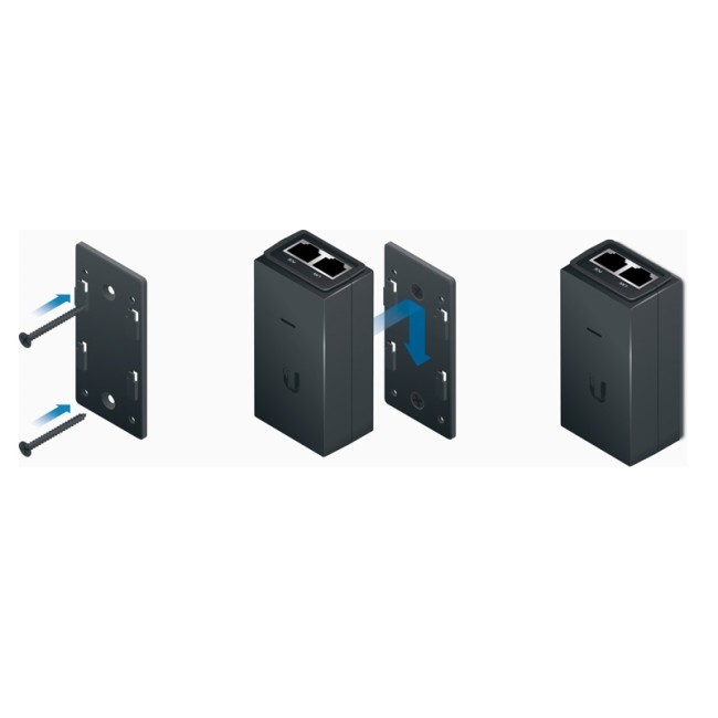 Ubiquiti POE-24-12W-G PoE Injector 24VDC 12W (0.5A) Gigabit Port Ubiquiti POE-24-12W-G PoE Injector 24VDC 12W (0.5A) Gigabit Port