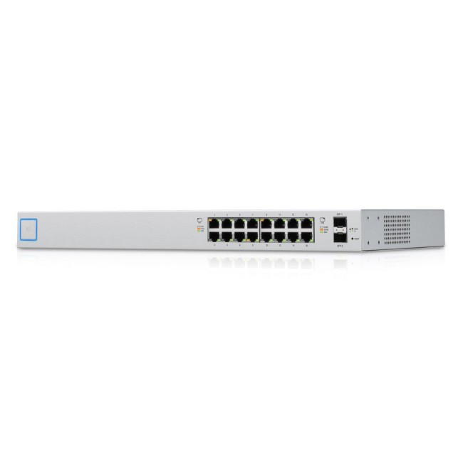 Ubiquiti US-16-150W UniFi manageeritav Gigabit switch • 16 PoE porti + 2 SFP • 150W • 19 Ubiquiti US-16-150W UniFi manageeritav Gigabit switch • 16 PoE porti + 2 SFP • 150W • 19