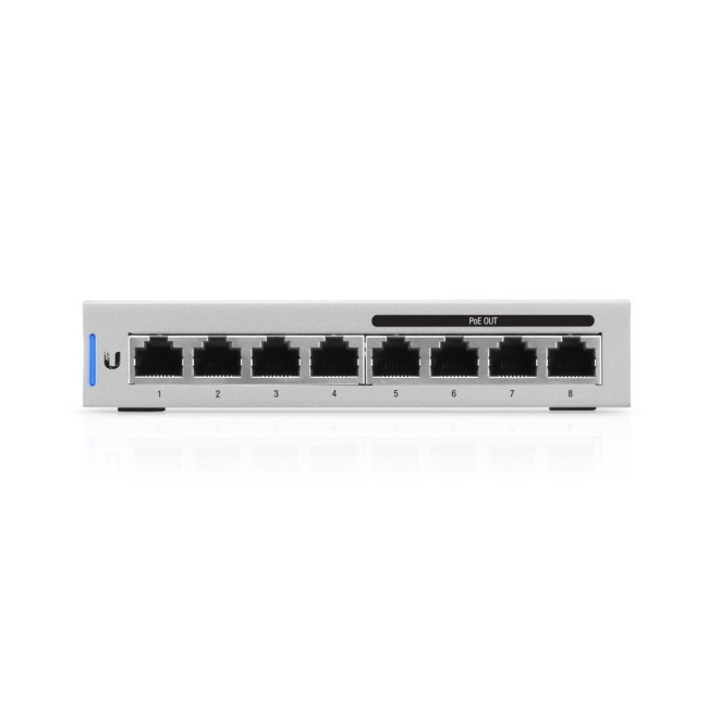Ubiquiti US-8-60W UniFi manageeritav Gigabit switch • 8 porti (4 PoE porti 15.4W / 60W ) Ubiquiti US-8-60W UniFi manageeritav Gigabit switch • 8 porti (4 PoE porti 15.4W / 60W )