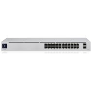 Ubiquiti USW-24-POE UniFi manageeritav Gigabit switch • 24 porti (16 PoE+ (95W) ) + 2 SFP Ubiquiti USW-24-POE UniFi manageeritav Gigabit switch • 24 porti (16 PoE+ (95W) ) + 2 SFP