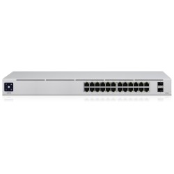 Ubiquiti USW-24-POE UniFi manageeritav Gigabit switch • 24 porti (16 PoE+ (95W) ) + 2 SFP Ubiquiti USW-24-POE UniFi manageeritav Gigabit switch • 24 porti (16 PoE+ (95W) ) + 2 SFP
