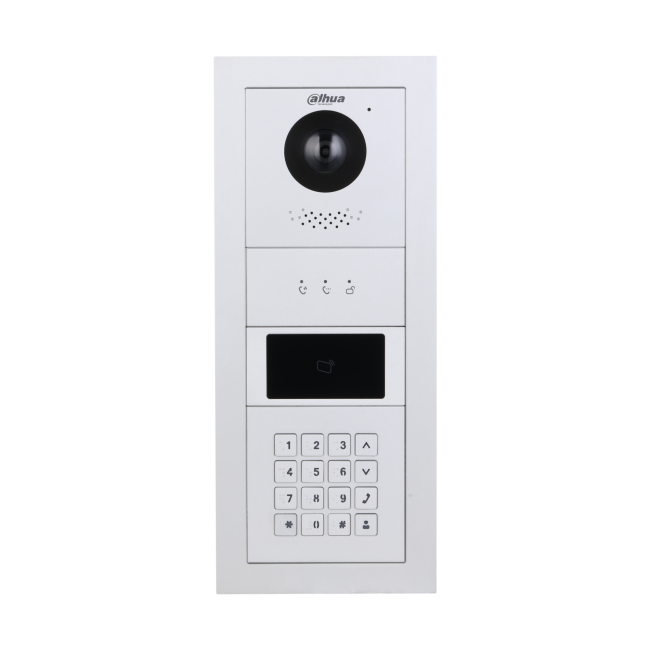 Dahua VTO4202F-P-S3 modulaarse VTO4202F-X video-fonosüsteemi peamoodul kaamera + audio 2MP 168° VTO4202F-P-S3