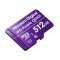 Western Digital Purple QD101 WDD512G1P0C 512GB microSD mälukaart spetsiaalselt turvakaameratele