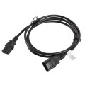 Toitekaabel LANBERG CA-C13E-11CC-0018-BK 1.8m pistikutega C13 ja C14 CA-C13E-11CC-0018-BK