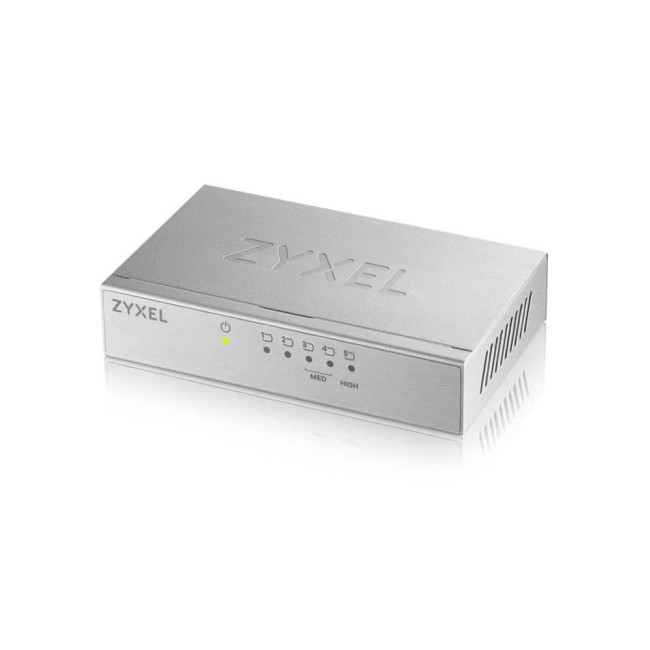 ZyXEL GS-105B v3 Desktop Gigabit Ethernet Switch • 5*Gbit port • compact 121 x 75 x 26 mm