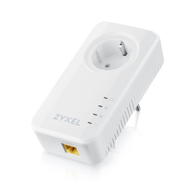 ZyXEL PLA6457 Powerline Adapter 2400Mbps • Gigabit Ethernet üle elektrivõrgu komplekt 2tk PLA6457-EU0201F