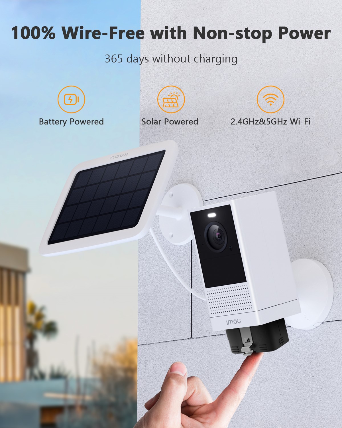 Imou FSP12 Solar Panel for Imou Cell 2 and Cell Go – pilt 2