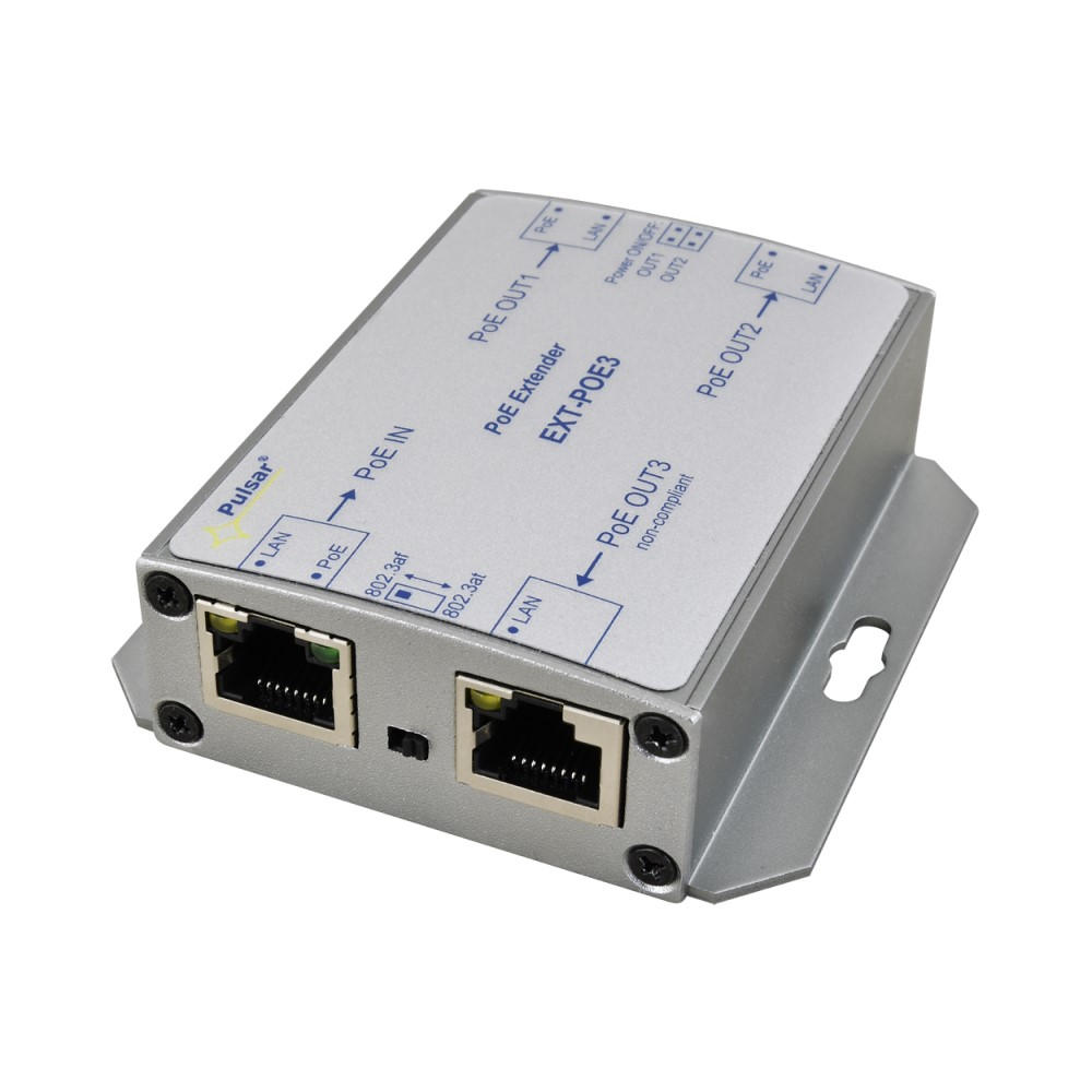 Pulsar EXT-POE3 Extender/Switch 100m