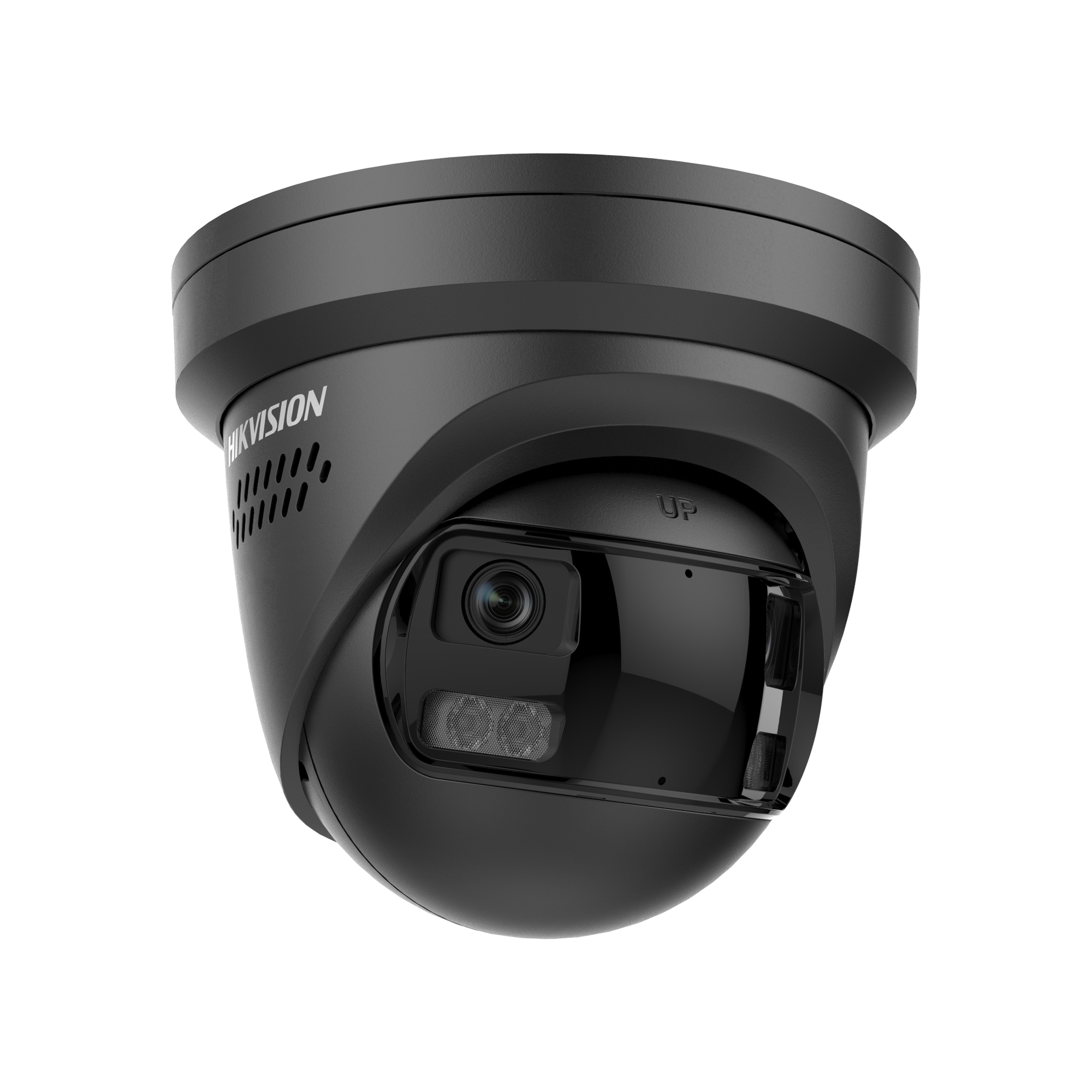 Hikvision DS-2CD2387G3P-LIS2UY/SL-BLACK 8MP IP panoraam-turretkaamera 180°, ColorVu G3, strobo + sireen, 2 mikrofoni, 2,8 mm – pilt 3