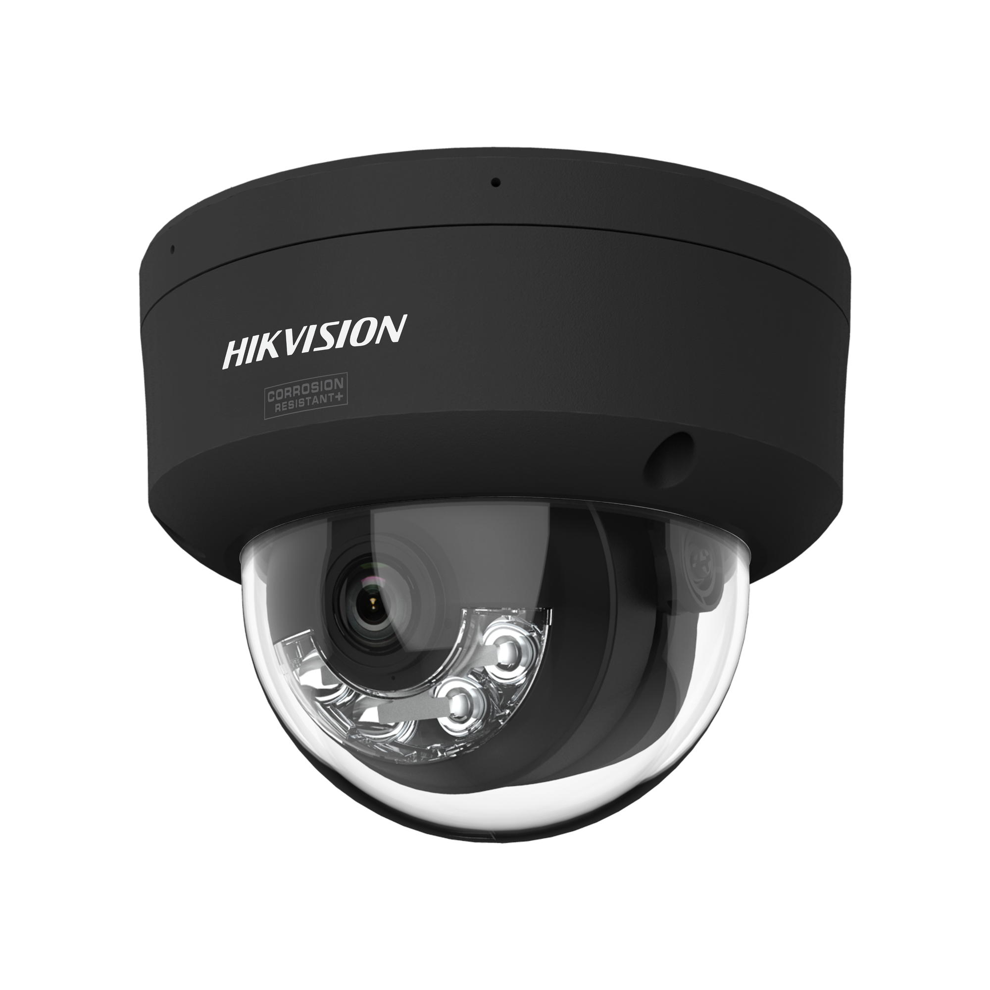 Hikvision DS-2CD2147G3-LIS2UY-BLACK 4MP IP kuppelkaamera, ColorVu G3, valge valgus 30 m, 2 mikrofoni, alarm, IK10, 2,8 mm