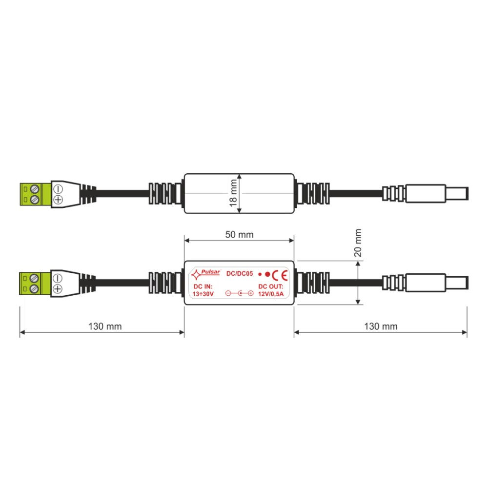 Power converter module 12-30VDC to 12VDC – pilt 2