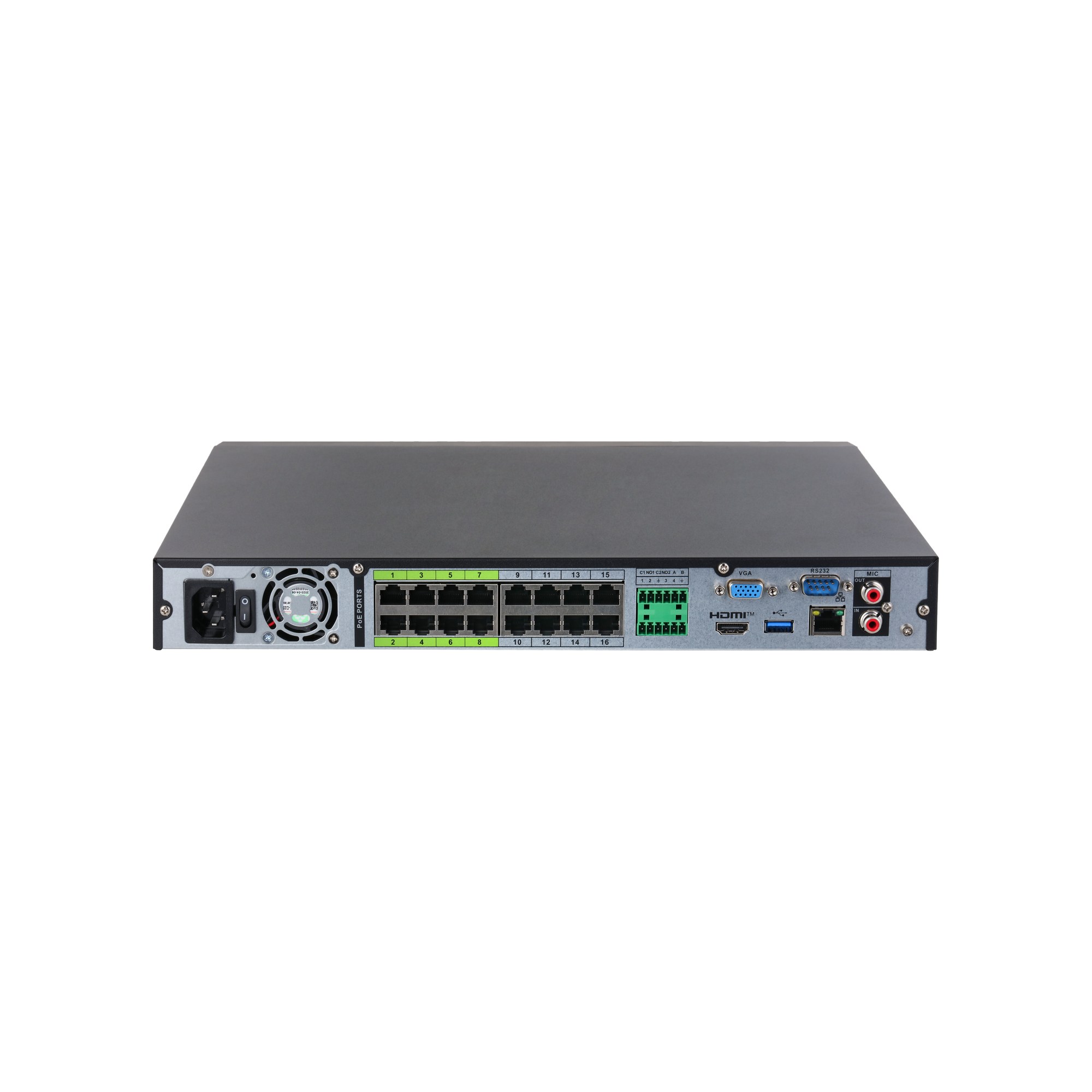 Dahua NVR5216-16P-XI 16 kanaliga WizMind seeria IP salvesti – pilt 4