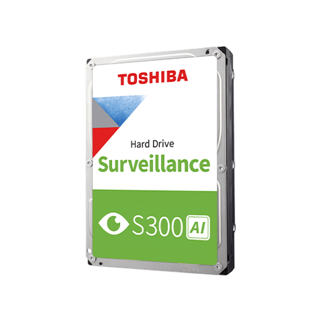 Toshiba 8TB S300 AI videovalve seeria 3.5" SATA HDD 24/7 512/1024 MB buffer 7200 rpm