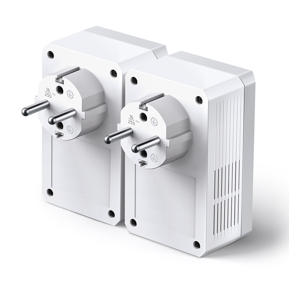 TP-Link TLPA4010P KIT AV600 Powerline adapterite komplekt pistikupesaga 600Mbps – pilt 4