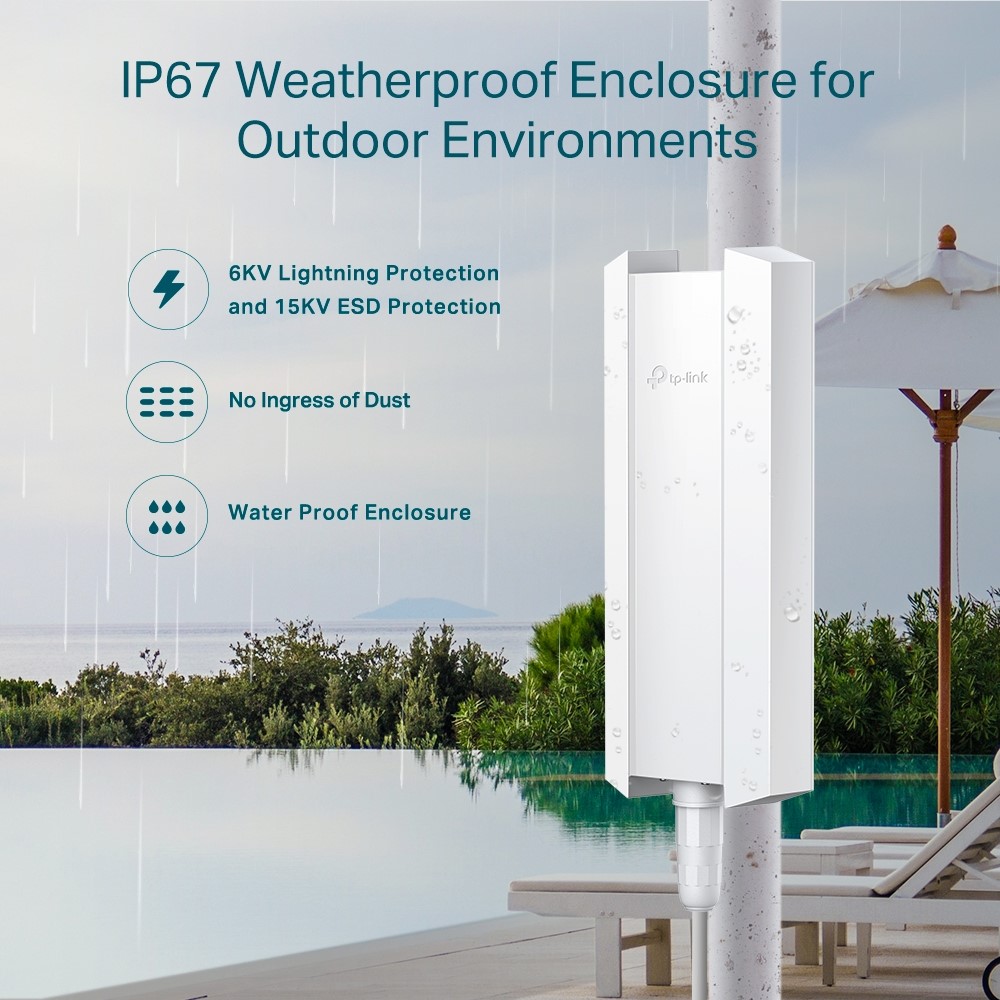 TP-Link EAP650-Outdoor Omada AX3000 Access Point W-Fi 6 – pilt 8