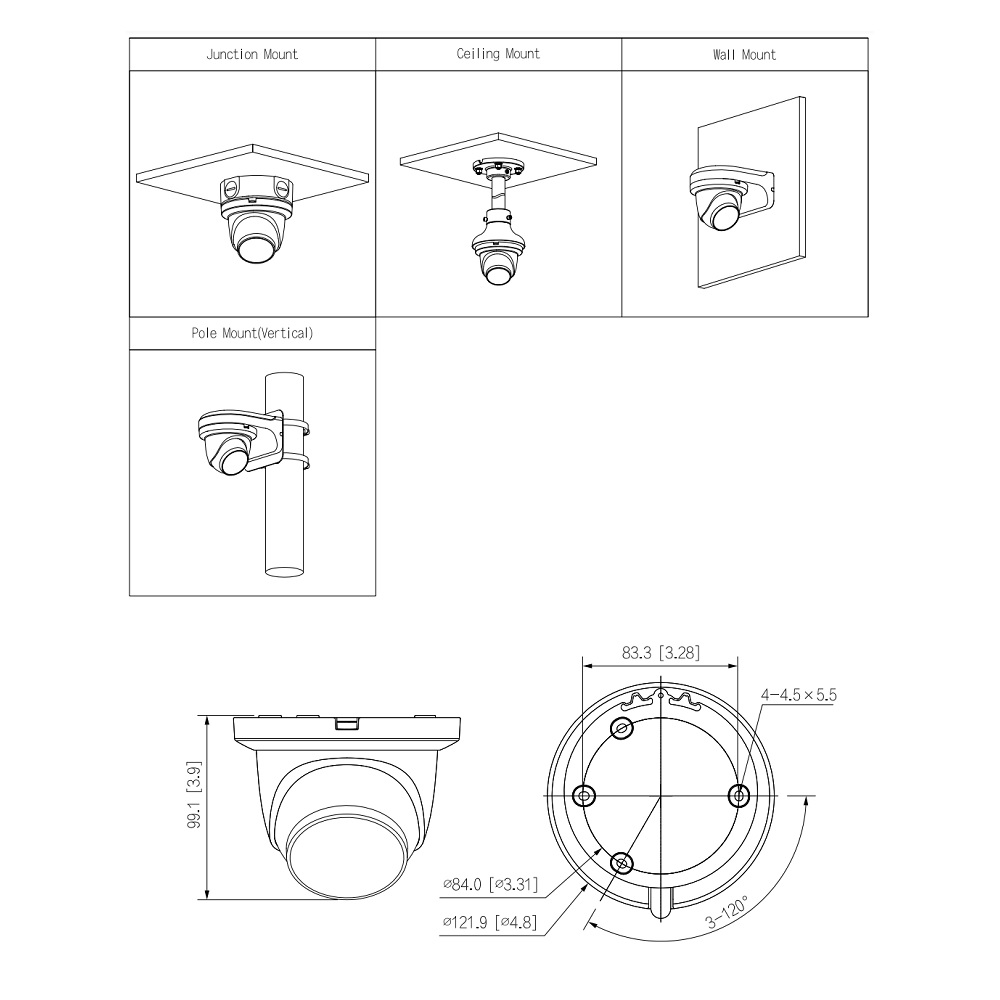Dahua HAC-HDW2501TMQ-A 5MP Starlight HDCVI kerakaamera – pilt 2
