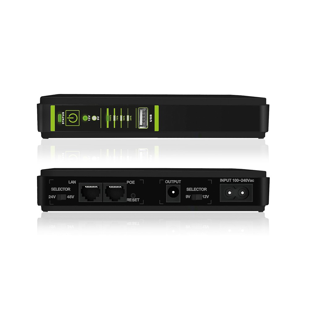 Tecnoware FGCERAPLDC252 UPS, ERA PLUS DC 9VDC/12VDC - POE 24VDC/48VDC - USB 5VDC – pilt 2
