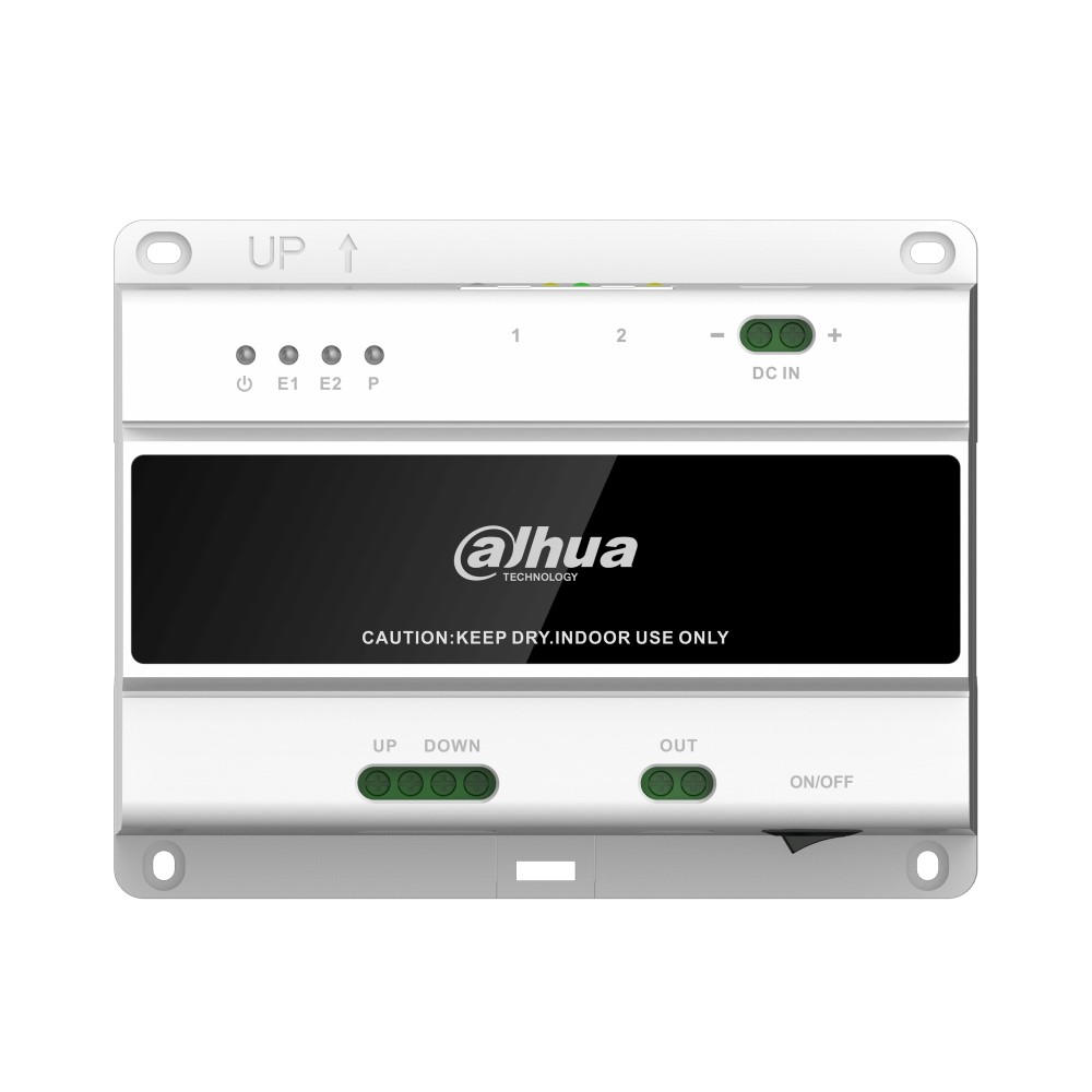 Dahua VTNS2003B-2 2-wire 48V IP video-fonosüsteemi switch kuni kahekümne seadme ühendamiseks
