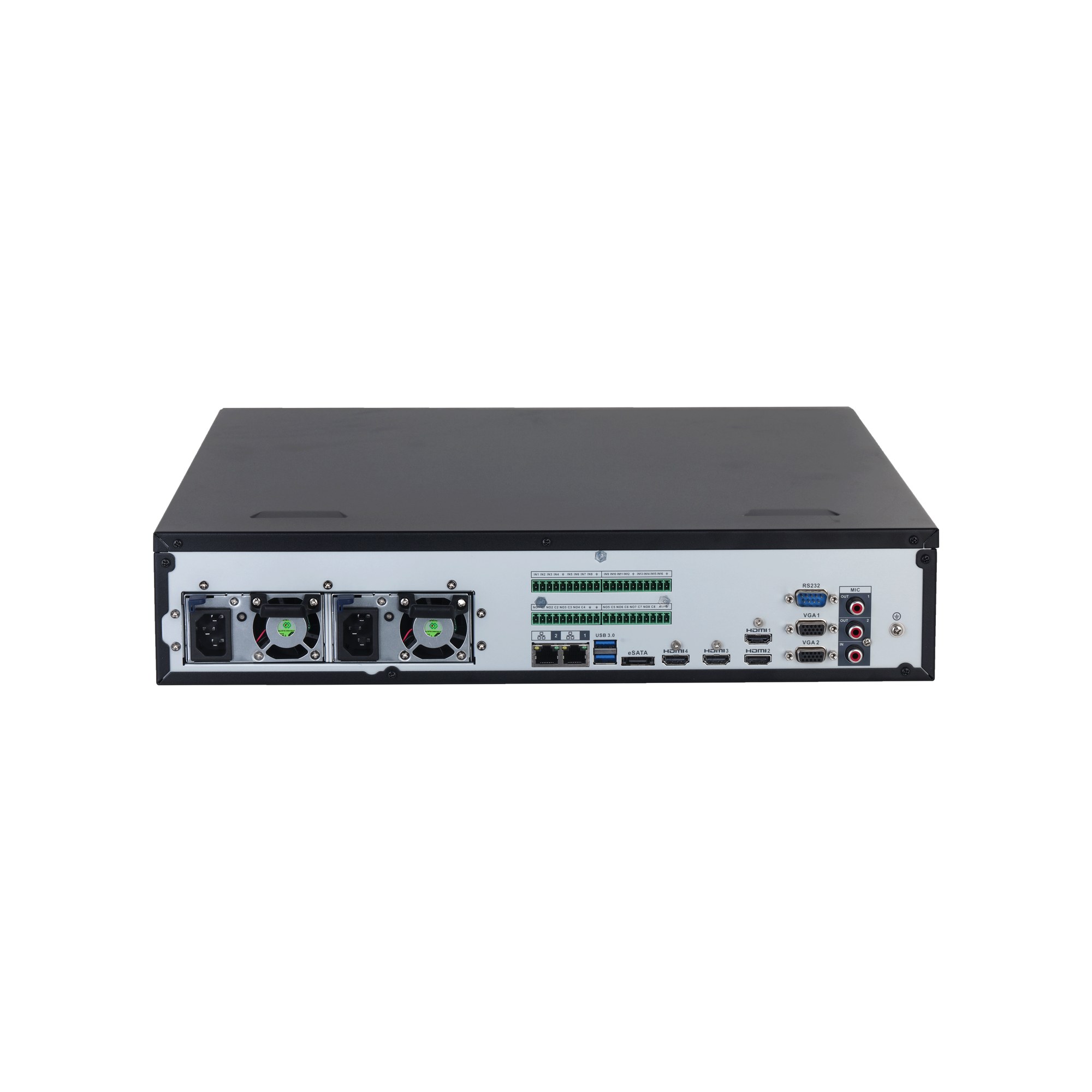 Dahua NVR608RH-64-XI 64 Channels 2U 8HDDs WizMind Network Video Recorder – pilt 4