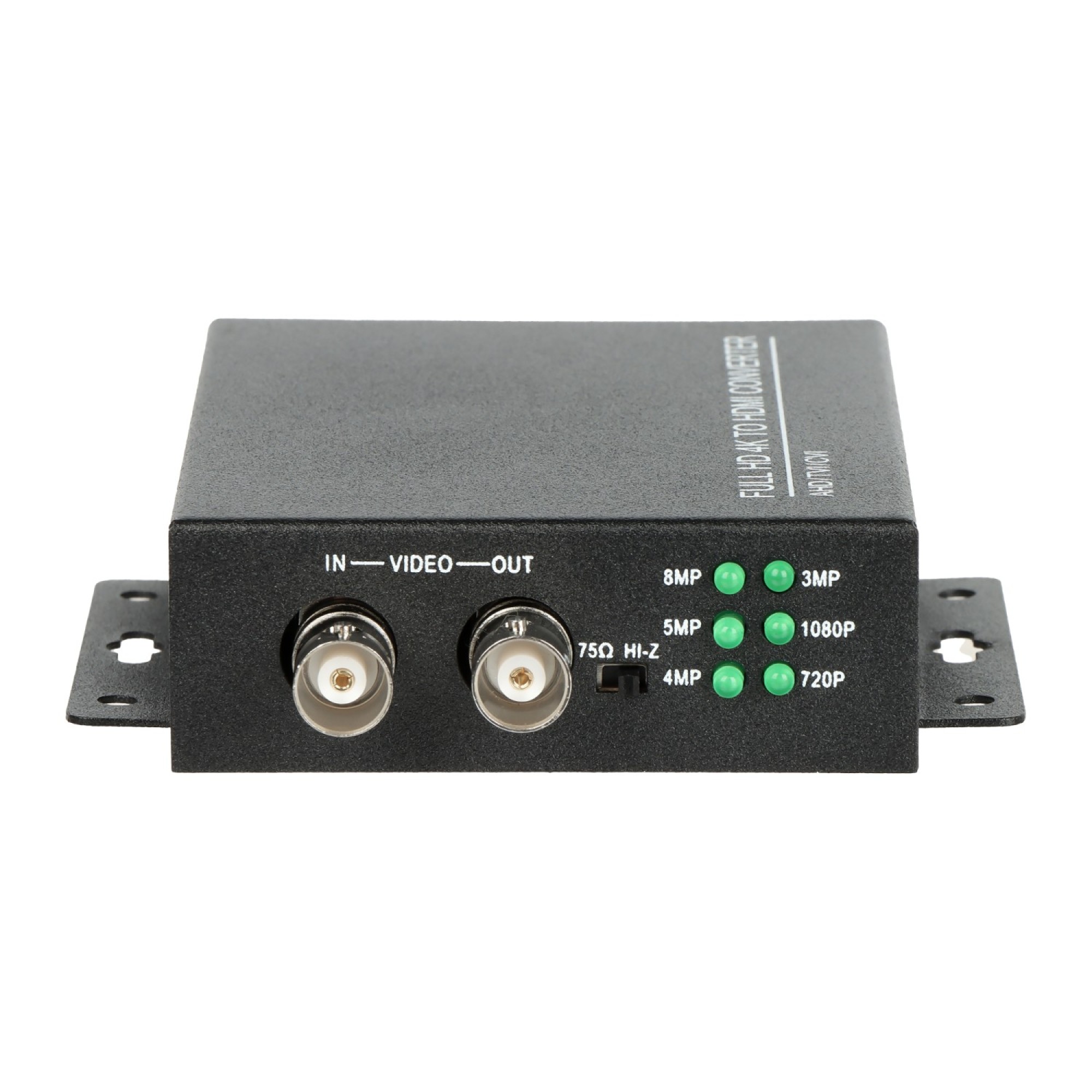 TVI/CVI/AHD/CVBS  HDMI videomuundur kuni 8MP kaameratele, out 1 x HDMI 1080p, out kuni 4K, läbijooks – pilt 2