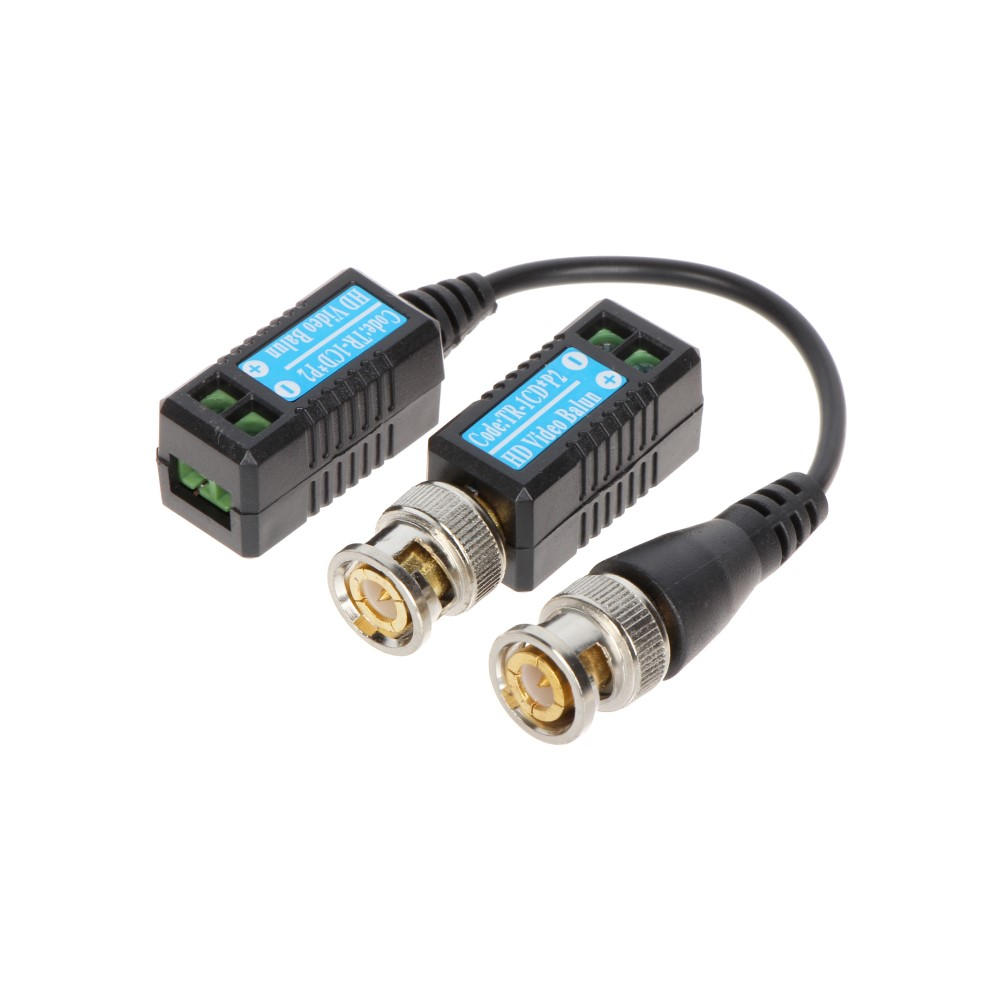 Passiivne keerupaari adapter (2tk), kruviklemmühendus, 1 osa kaabliga