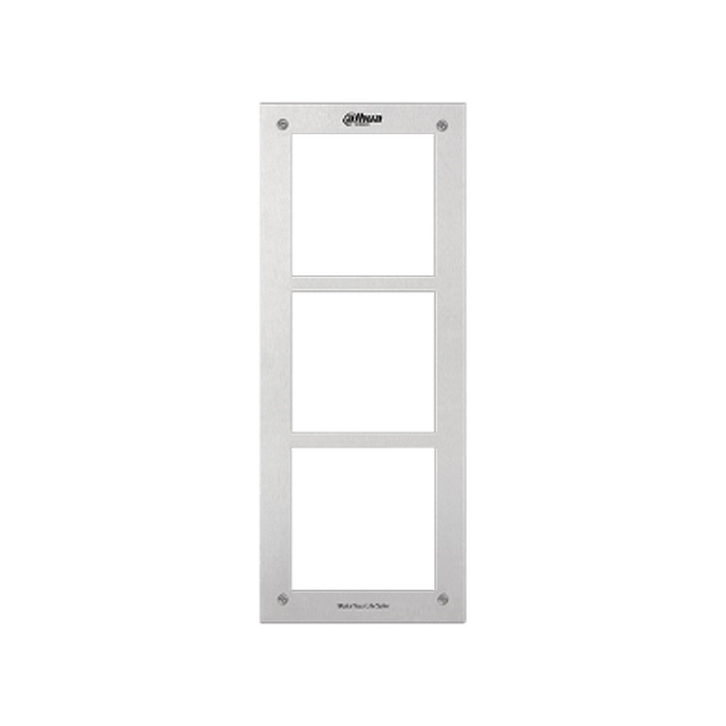 Dahua modulaarse IP video-fono uksetelefoni kattepaneel kolmele moodulile