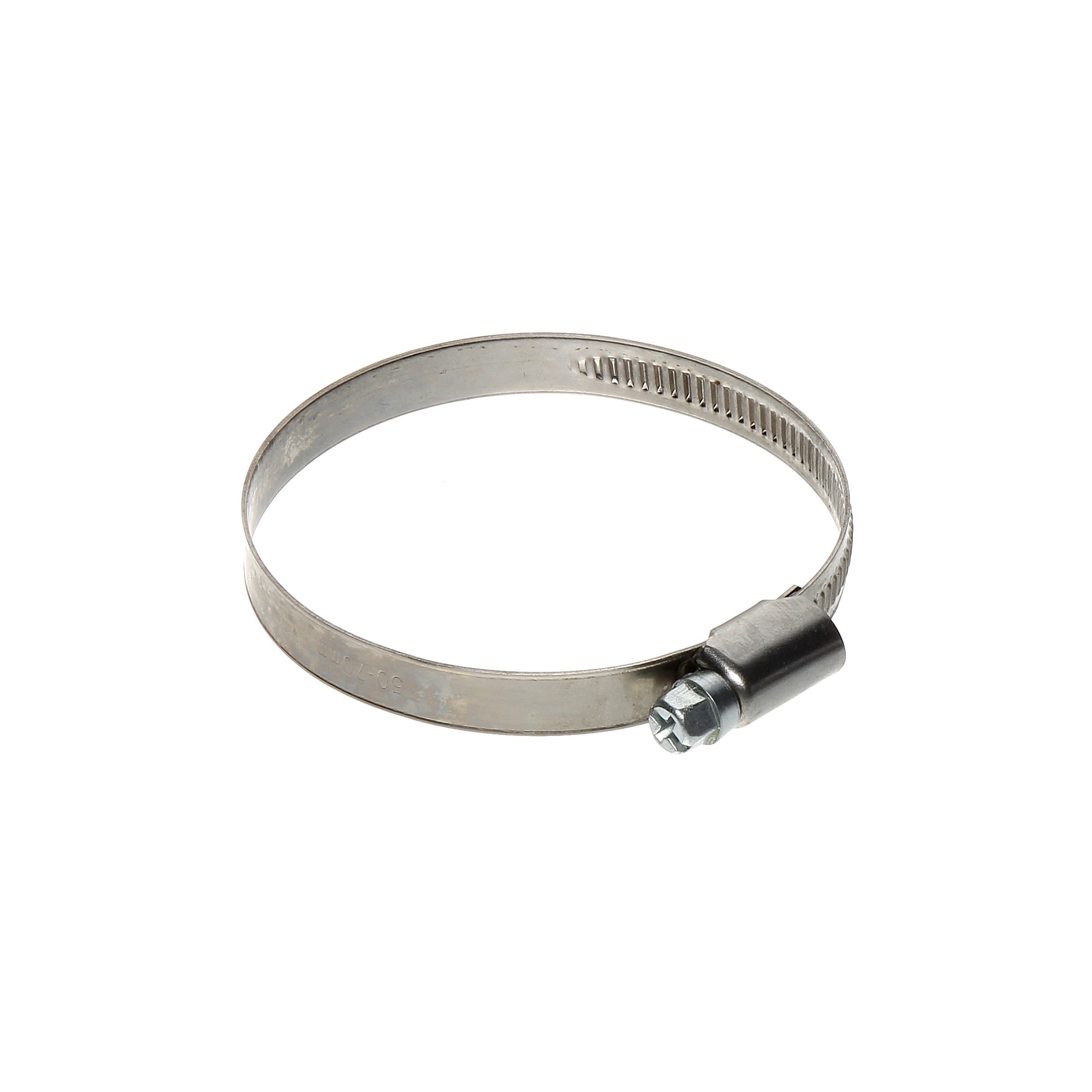 Toruklamber läbimõõduga 50-70mm, laius 9mm, galvaniseeritud metall kruviajamiga W2