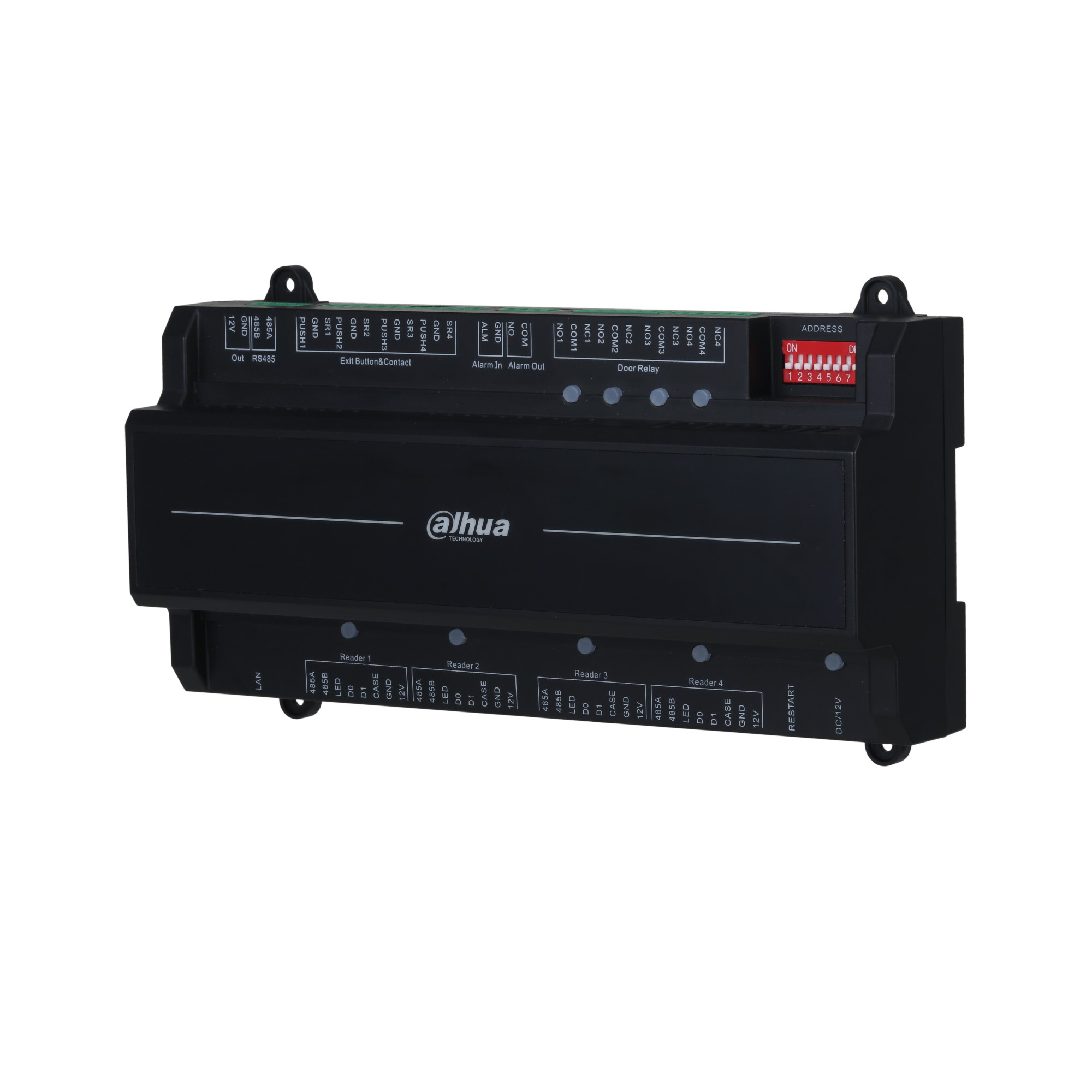 Dahua ASC2204B-S läbipääsusüsteemi nelja ukse kontroller üle TCP/IP võrgu – pilt 2