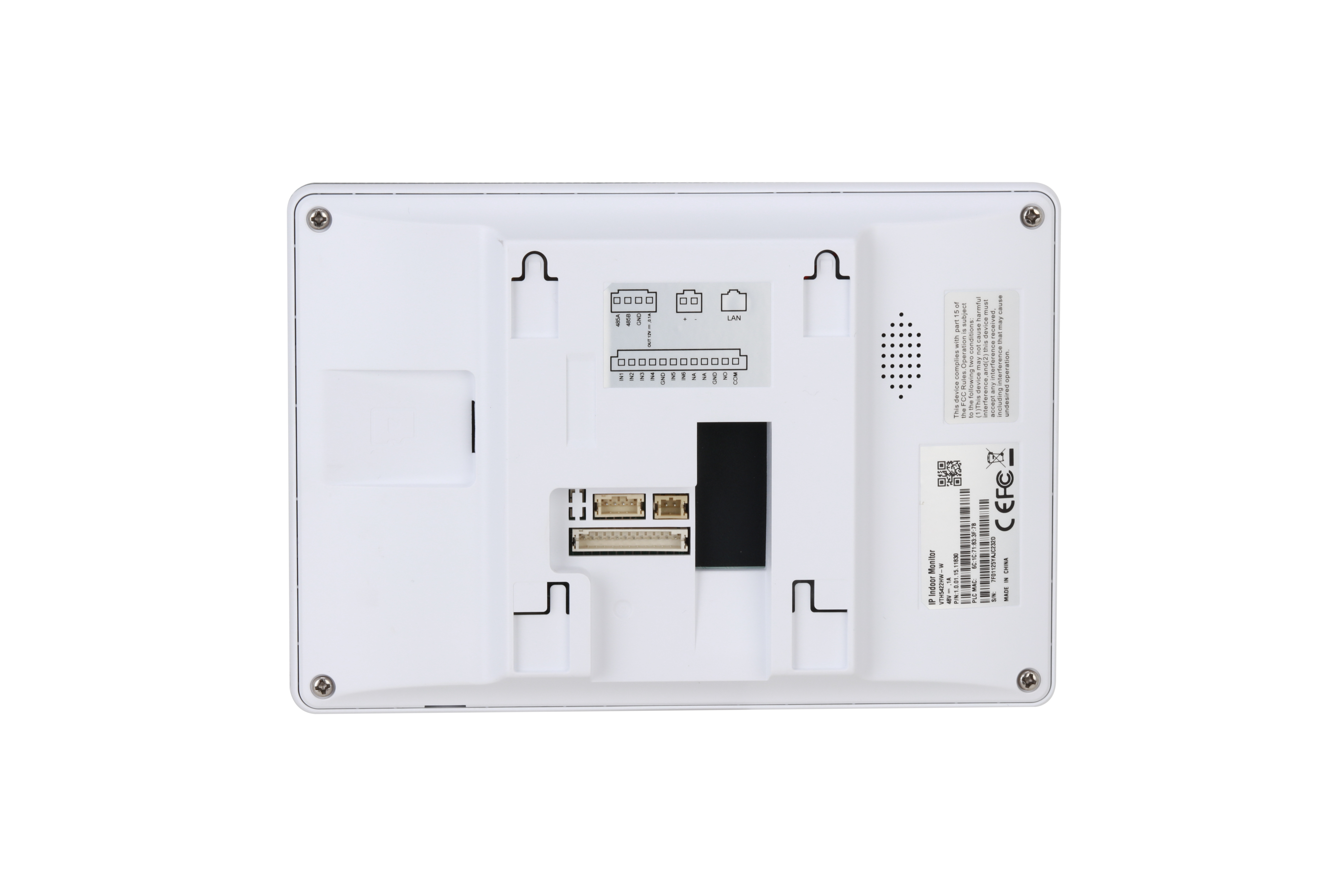 Dahua VTH5422HW-W IP 2-wire Wi-Fi video-fonosüsteemi valge monitor – pilt 4