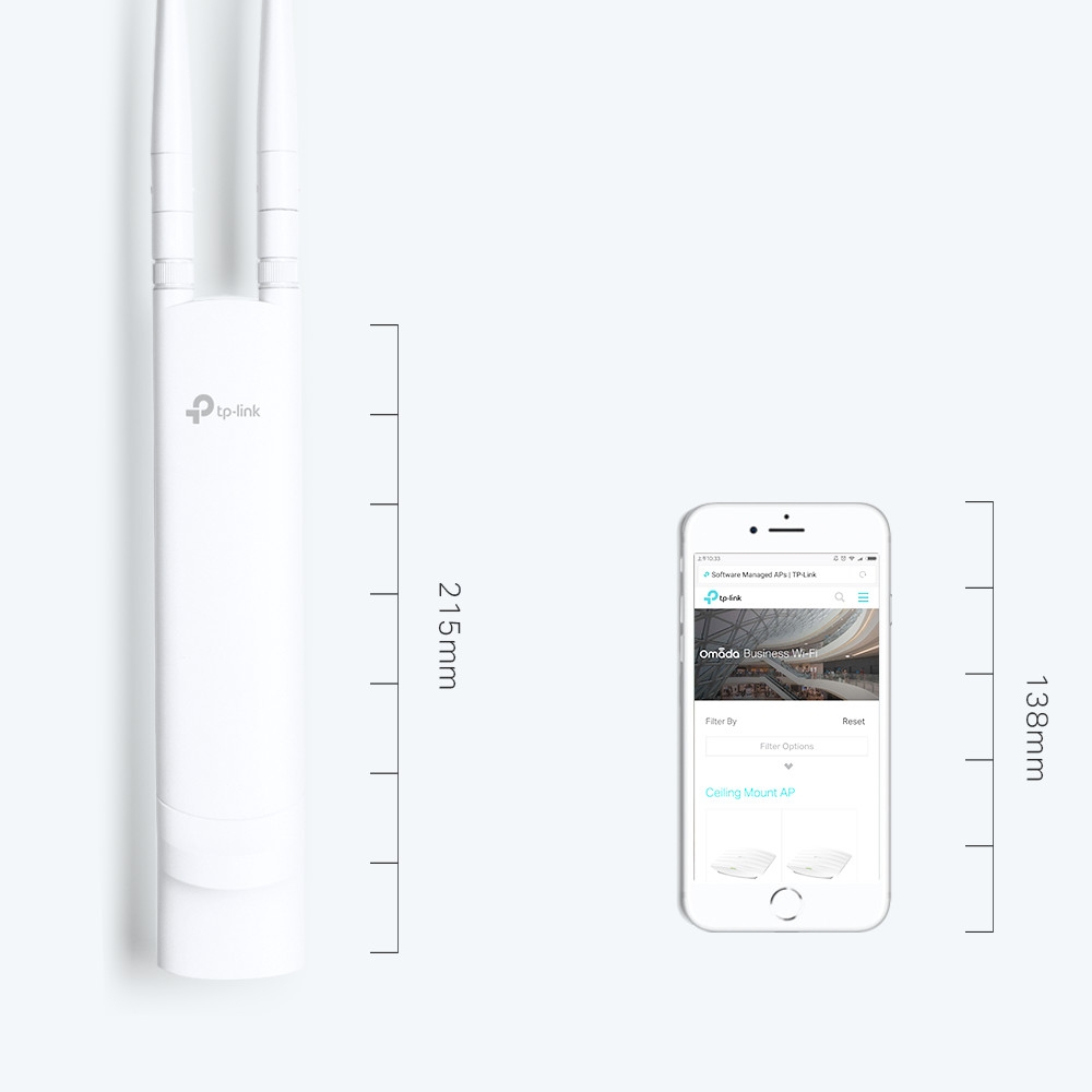 TP-Link EAP110-Outdoor 300Mbps Wireless N Outdoor Access Point – pilt 5