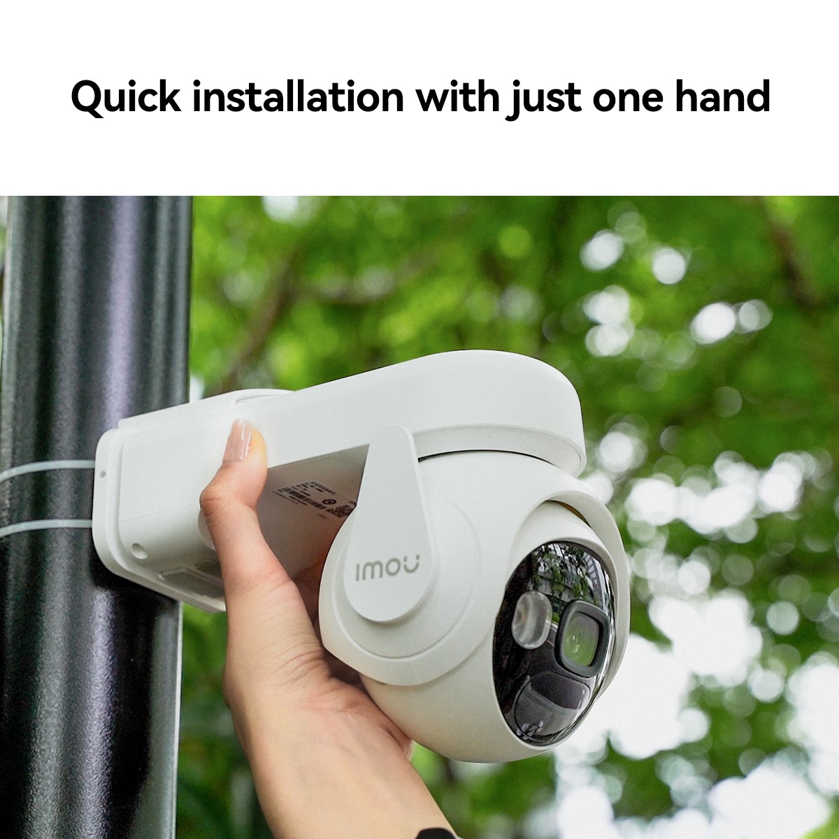 Imou Cell PT 3MP juhitav Wi-Fi IP akukaamera – pilt 5