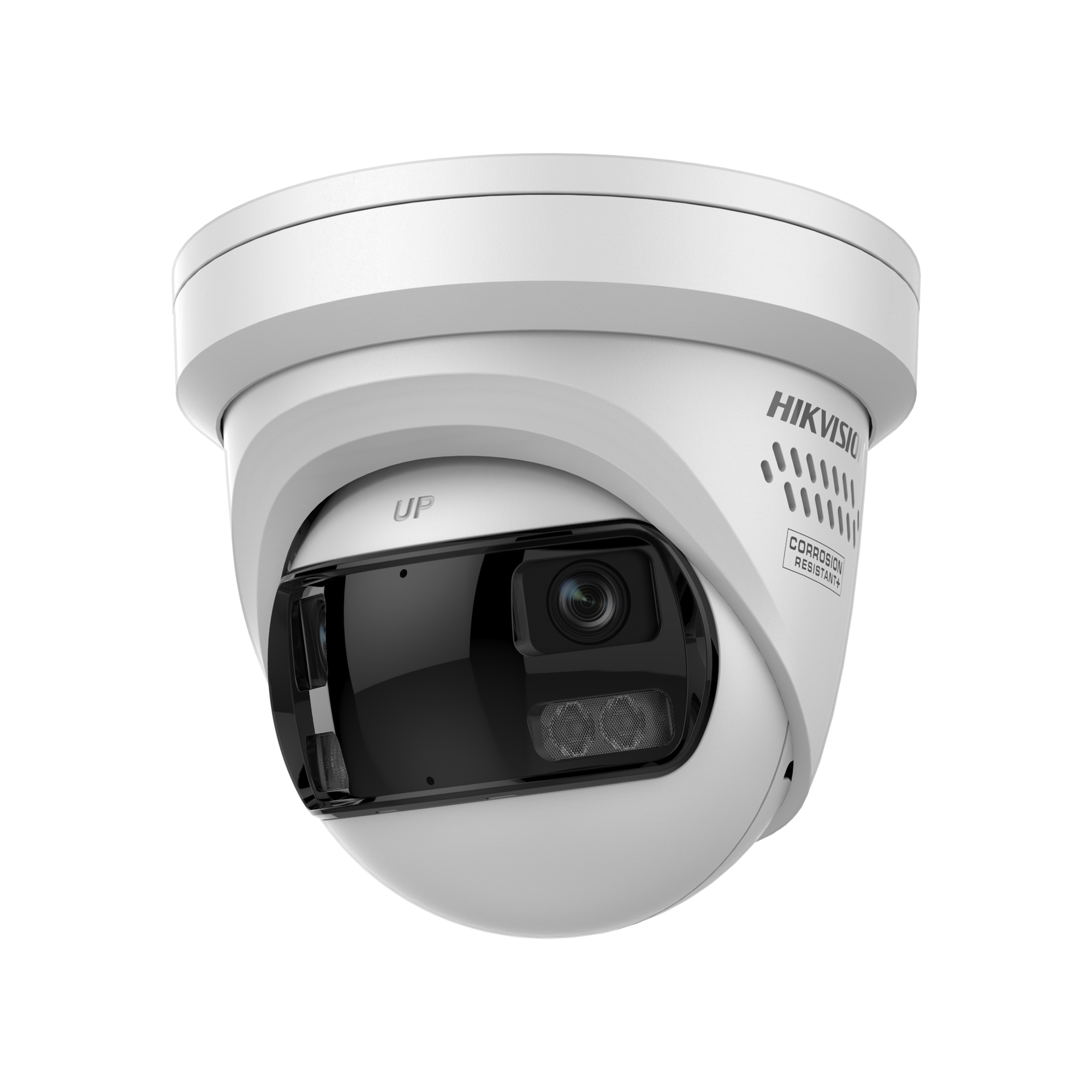 Hikvision DS-2CD2387G3P-LIS2UY/SL 8MP IP panoraam-turretkaamera 180°, ColorVu G3, strobo + sireen, 2 mikrofoni, 2,8 mm