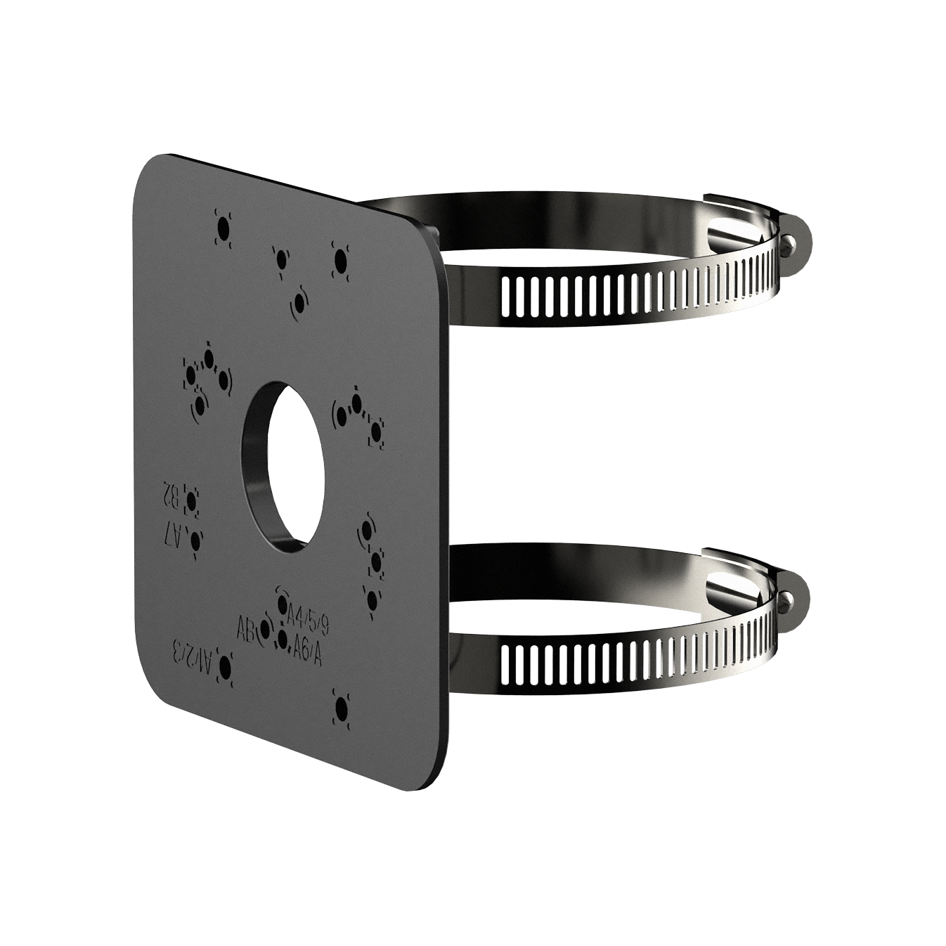 Dahua PFA152-E-B Pole Mount Bracket Black