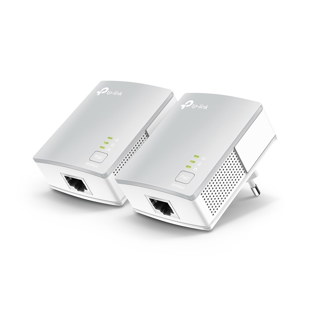 TP-Link TL-PA4010KIT 600Mbps Powerline Adapteri komplekt (2tk) Ethernet üle elektrivõrgu