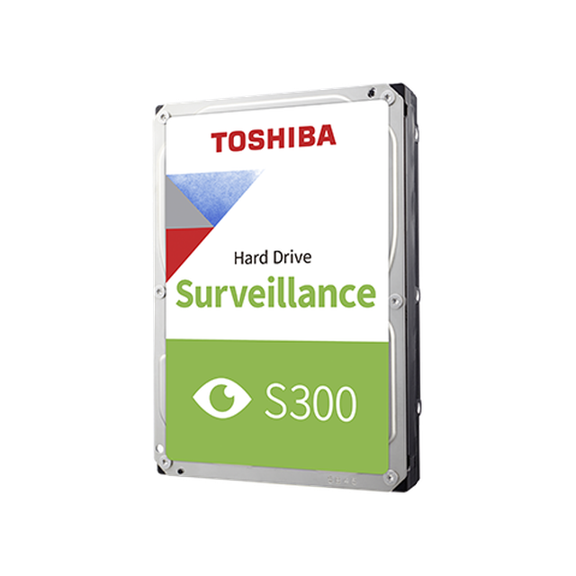 Toshiba 2TB S300 videovalve seeria 3.5" SATA HDD 24/7 128 MB buffer 5400 rpm