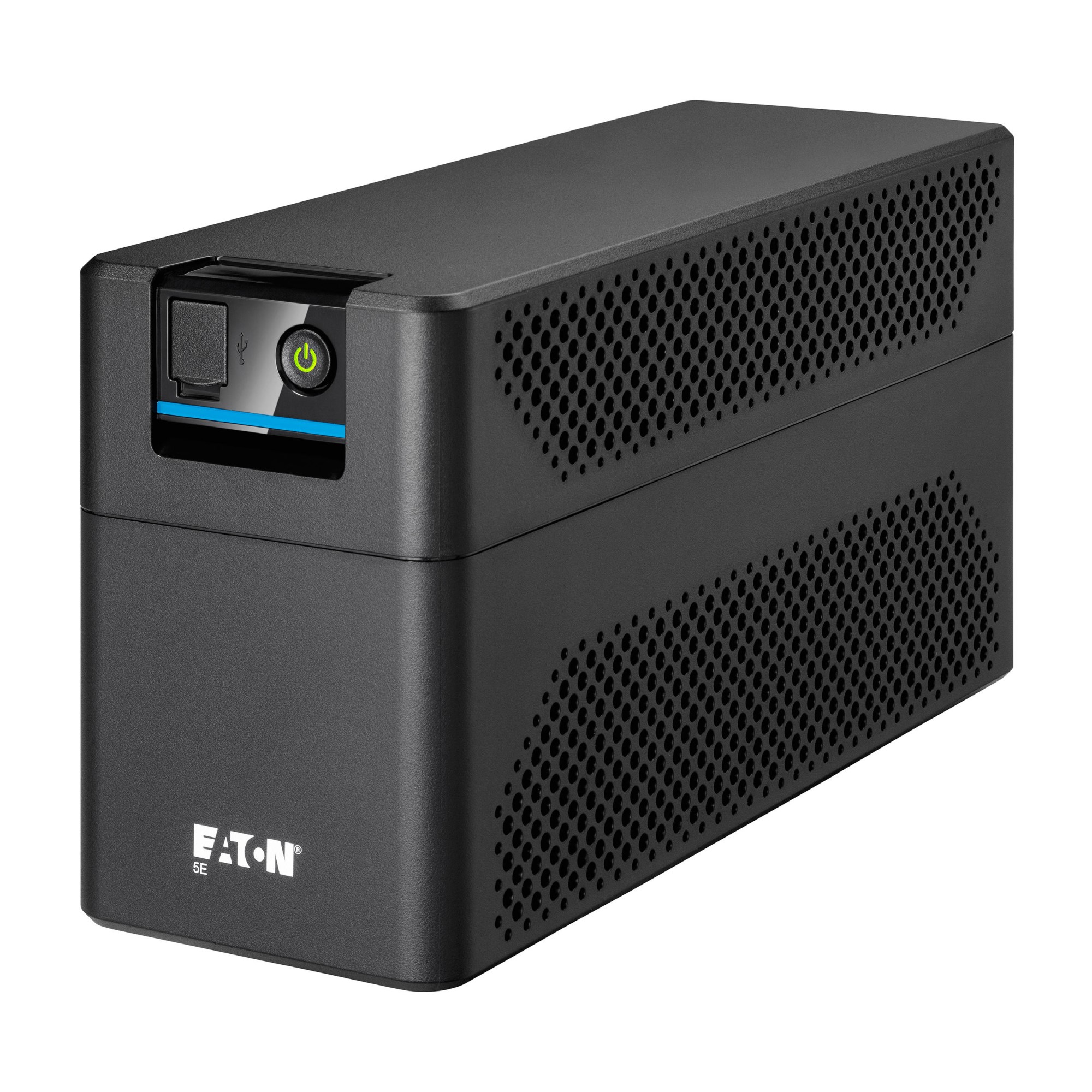 Eaton 5E900UD Eaton 5E Gen2 UPS USB DIN, 900 VA, 480 W, Input: Schuko, Outputs: (2) DIN, Tower