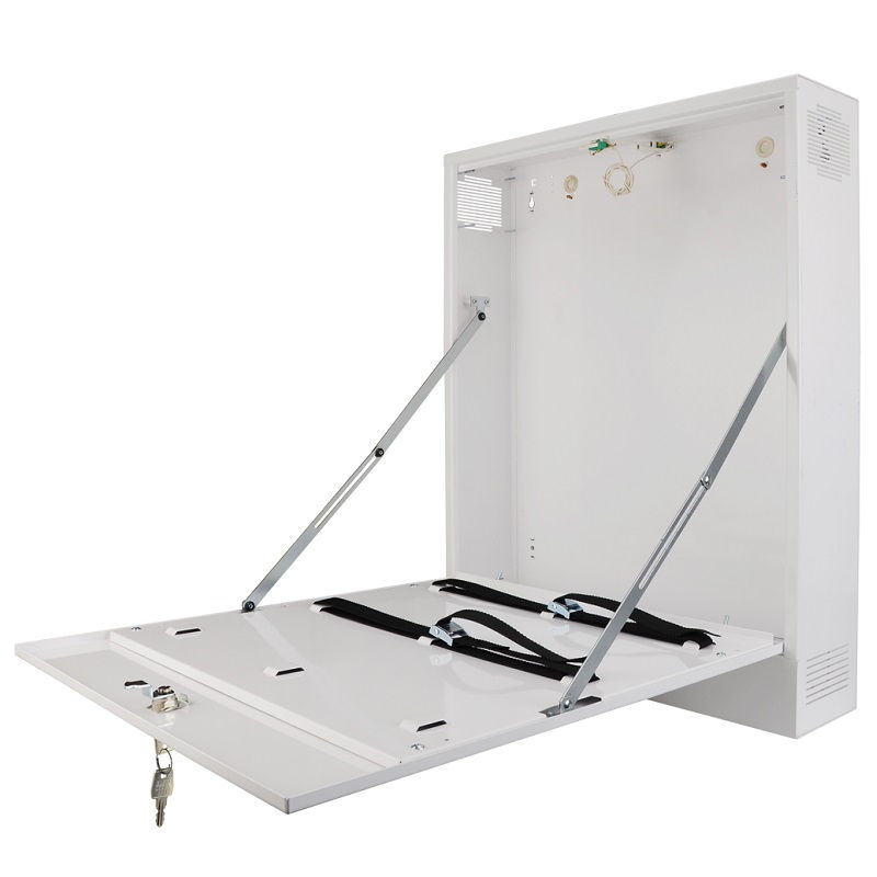 Mounting box • NVR/DVR enclosure • AWO-529W • 500 x 435 x 130 mm • PULSAR – pilt 2