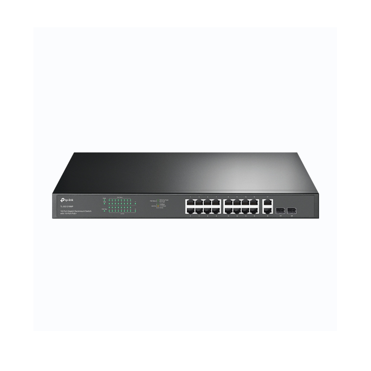TP-Link TL-SG1218MP 18-pordiline Gigabit rack-switch