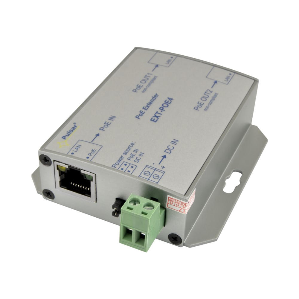 Pulsar EXT-POE4 Extender/Switch 100m
