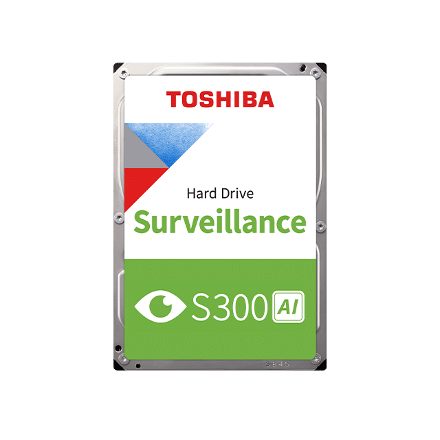 Toshiba 8TB S300 AI videovalve seeria 3.5" SATA HDD 24/7 512/1024 MB buffer 7200 rpm – pilt 2
