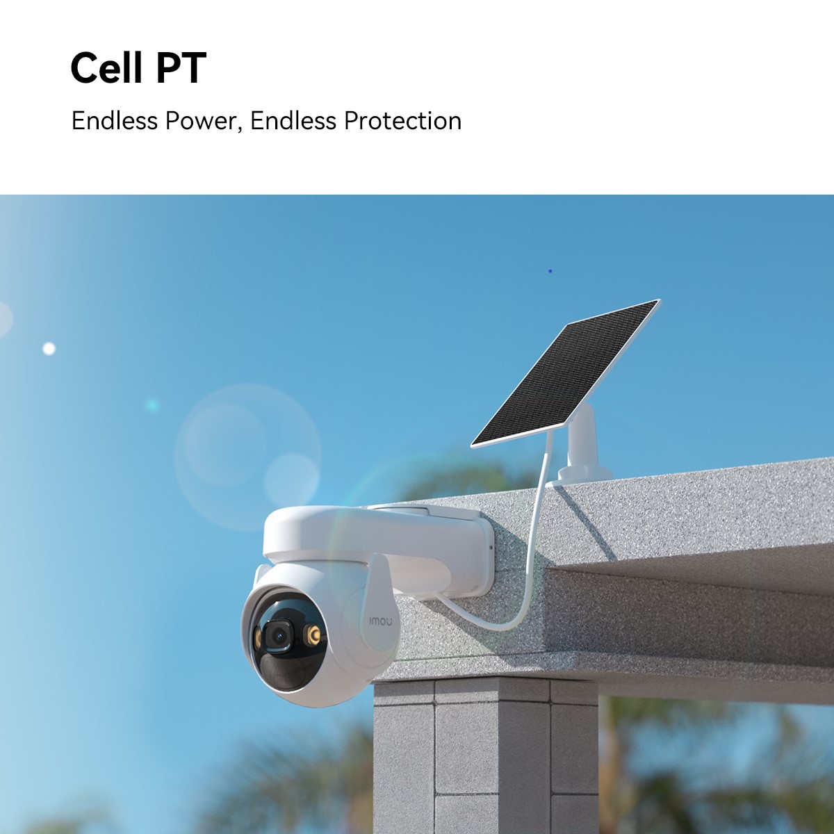 Imou Cell PT 3MP juhitav Wi-Fi IP akukaamera – pilt 4
