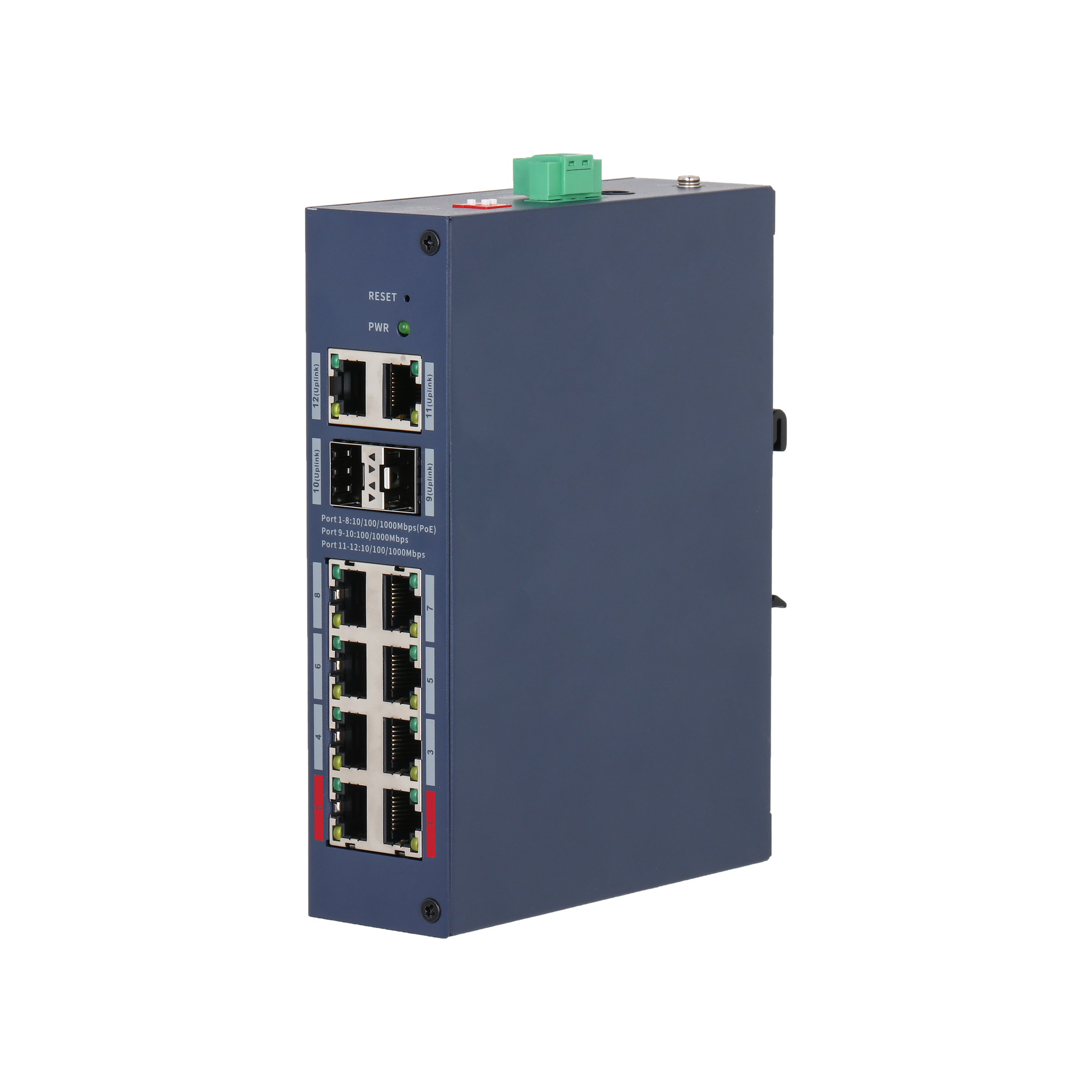 Dahua CHS4212-8GT-110 tööstuslik (Hardened) manageeritav switch