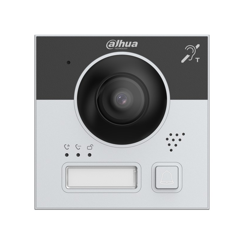 Dahua VTO4202F-PI1 ühe nupu ja 2MP kaameraga vaegkuulja video-fono univers. peamoodul